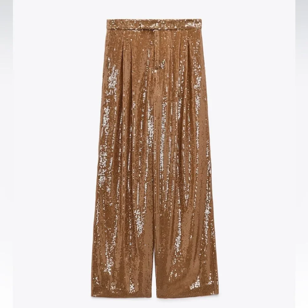 ZARA SEQUIN PANTS LIMITED EDITION 2503/008/015/024 - Picture 5 of 5